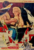 Opera MONROE di MIMMO  ROTELLA 